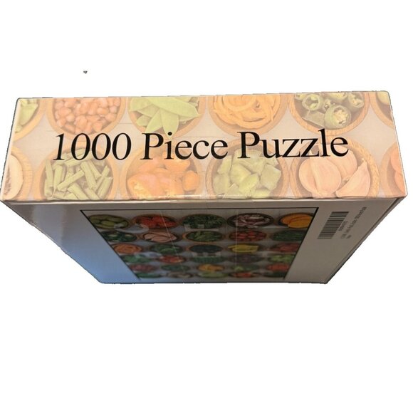 I.C. Store 1000 piece Jigsaw Puzzle Colorful chopped fruits veggies SEALED NEW - Picture 6 of 6